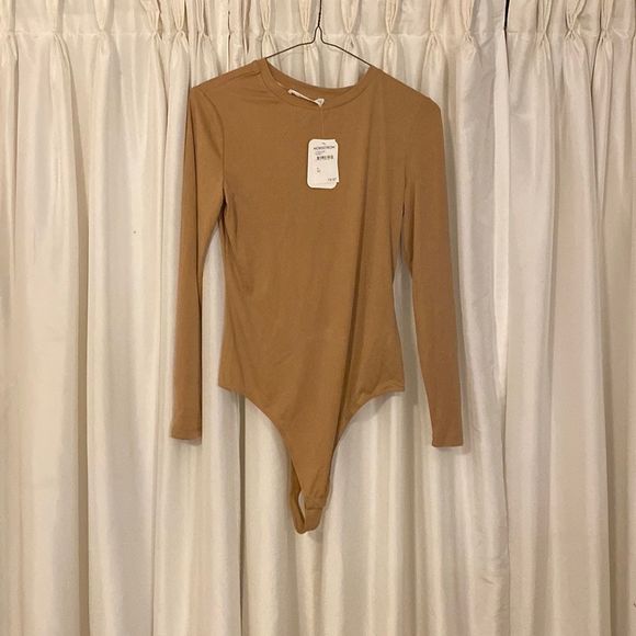 Elodie Tops - Elodie body suit- camel colored NWT